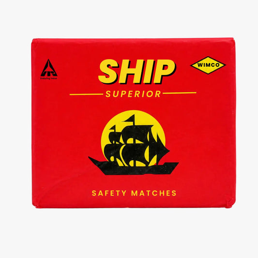 Wimco Ship Superior Safety Matches (Pack of 10) - Ship