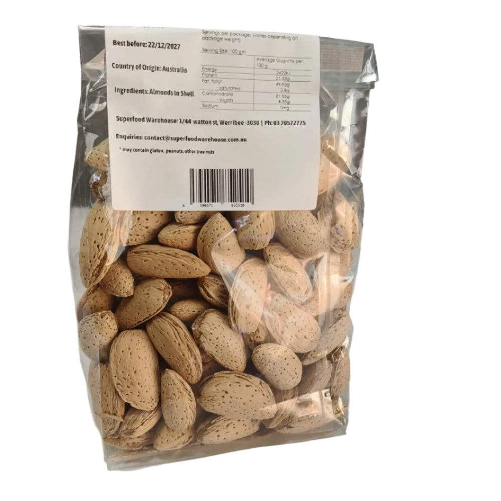 almonds in shell back