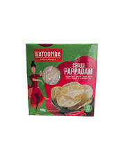 Chilli Pappadam 100g - Katoomba