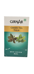 Green Tea Tulsi 36 Tea Bags - Girnar