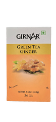 Green Tea Ginger 36 Bags - Girnar