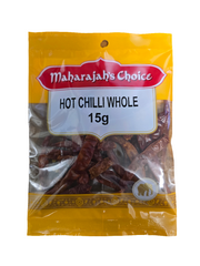 Chilli Whole Hot 15g-Maharaja Choice