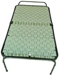 Indian Folding Bed Double Pipe (90cm×92cm×10cm)