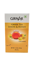 Green Tea Lemon And Honey 36 Bags- Girnar