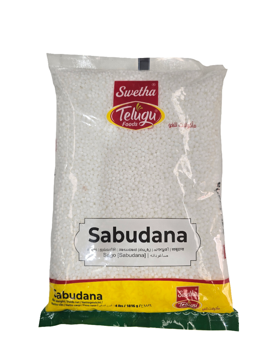 Sabudana (Sago Seeds) 1.8kg - Telugu