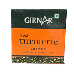 Green Tea Turmeric 10 Bags - Girnar