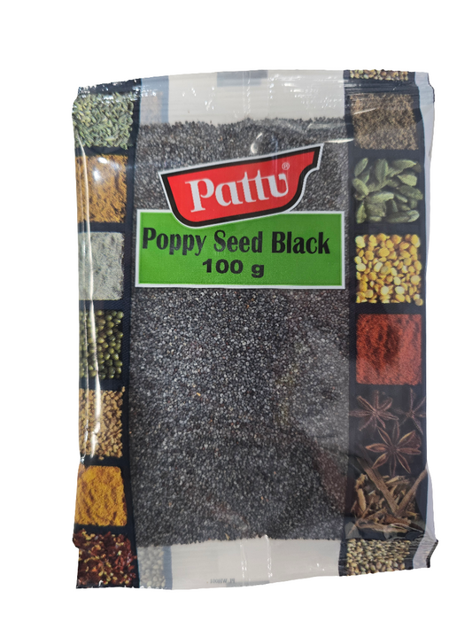 Poppy Black Seed 100g - Pattu