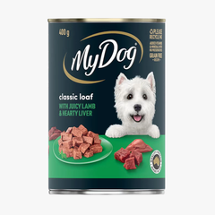 Classic Loaf With Juicy Lamb & Hearty Liver 400g - My Dog