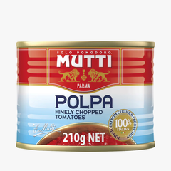 Polpa Tomatoes Finely Chopped 210g - Mutti