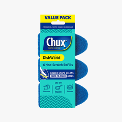 Non-scratch Dishwand Refills Value 6 pack - Chux