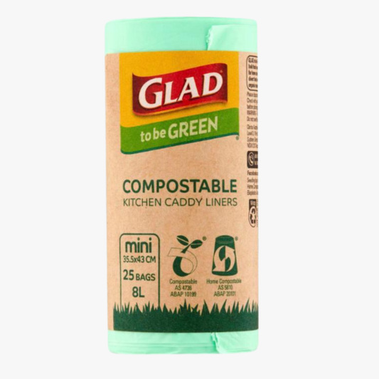 Green Composite Kitchen Liners Mini 25 pack - Glad To Be