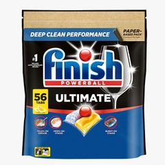 Ultimate Dishwashing Tablets Lemon 56 Pack - Finish