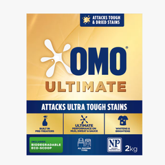 Ultimate Laundry Detergent Washing Powder 40 Washes (2 kg) - OMO