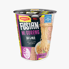 Fusian Mi Goreng Instant Cup Noodles Soy & Mild Spice 64g - Maggi