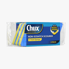 Non-scratch Scourer + Foam Sponge 3 pack - Chux