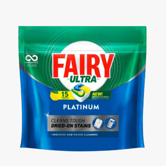 Platinum Dishwashing Tablets 15 Pack - Fairy
