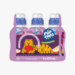 Blackcurrant Juice (250Mlx6) 250ml - Pop Tops