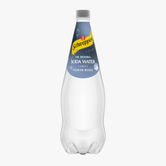 Soda Water Bottle Classic Mixers 1.1L - Schweppes