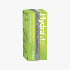 Lemon Lime Effervescent Electrolyte Tablets 10 Pack - Hydralyte