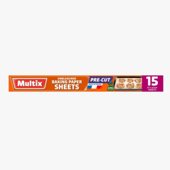 Pre-cut Extra Wide Bake Sheets 15 Pack - Multix