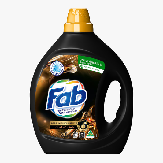 Gold Absolute Laundry Liquid 3.6L - Fab