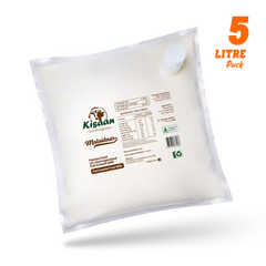 Kisaan Cow Milk Full Cream 5L - Kissan