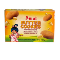 Butter Cookies (Cookies au beurre) 100g - Amul