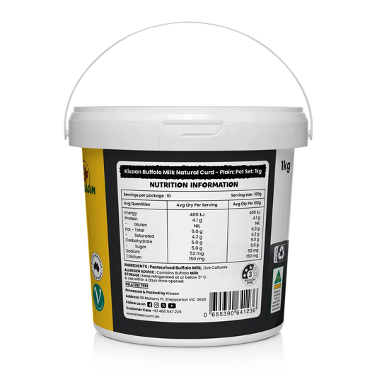 Kisaan Buffalo Curd 1Kg