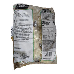 popular vege burger patty back