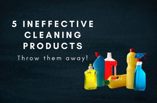 5 Ineffective cleaaning products to throw away