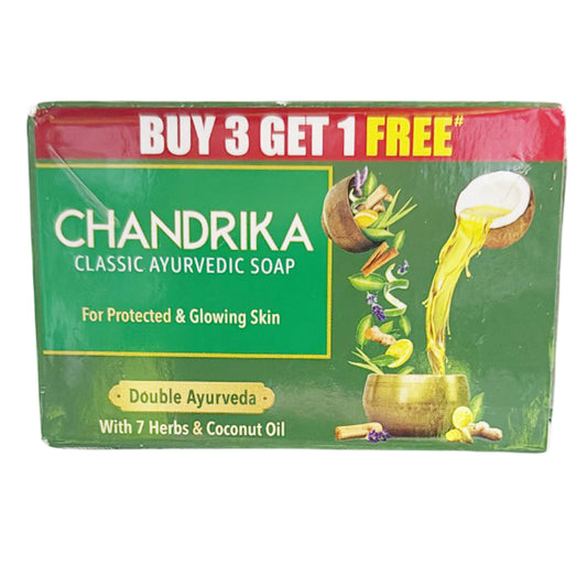 Chandrika Classic Ayurvedic Soap 500g Buy 3 Get 1 Free