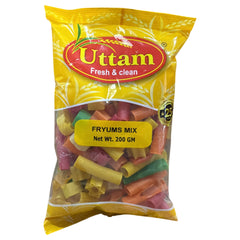 Fryums Mix  200g - Uttam
