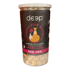 Fox Nuts Popped Lotus seeds Peri Peri Makhana 90g - Deep