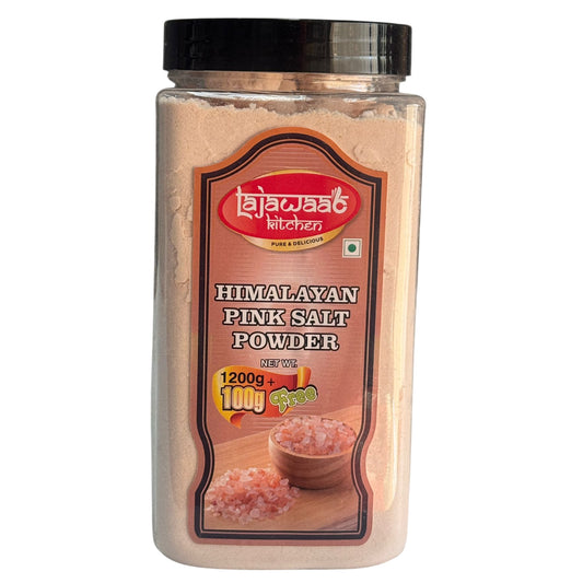 Himalayan Pink Salt Powder 1.3KG - Lajawaab Kitchen