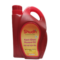Kachi Ghani Mustard Oil 2L - Shudh