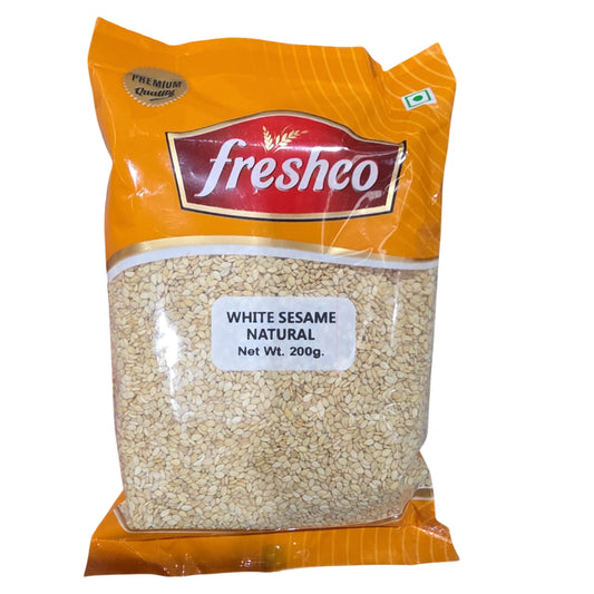 White Sesame Natural 200g - Freshco