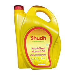 Mustard Oil Kachi Ghani 5L- Shudh