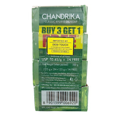 Chandrika Classic Ayurvedic Soap 500g Buy 3 Get 1 Free