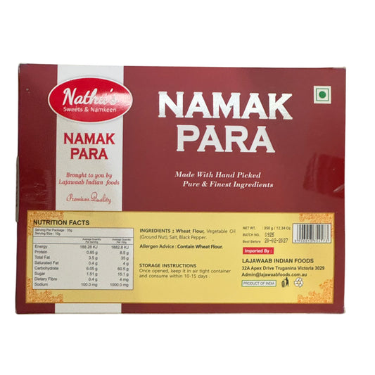 Namak Para 350g - Nathu's Sweets