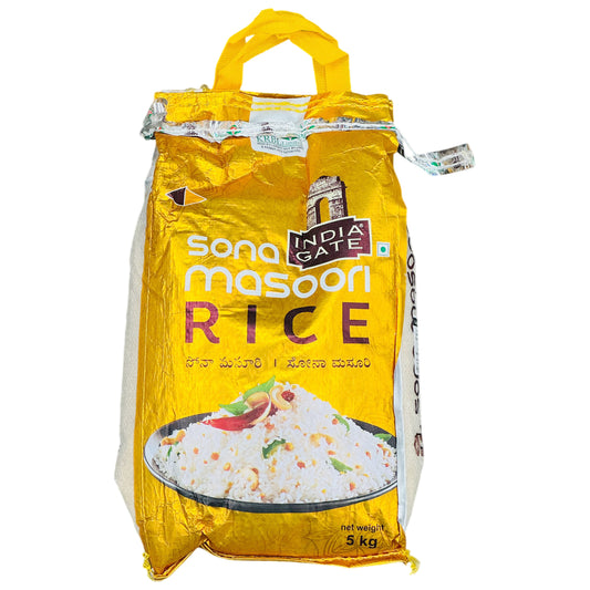 Sona Masoori Rice 5kg (Local)- India Gate