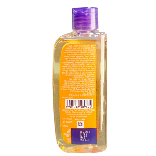 Clean & Clear Foaming Face wash 100ml