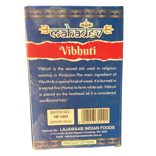 Vibhooti 50G - Mahadev
