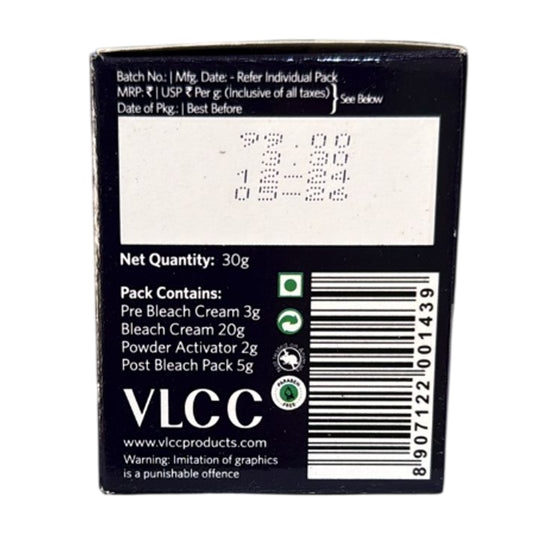 Insta Glow Diamond Bleach 30g - VLCC