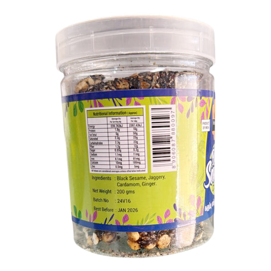 Black Sesame Candy 200g - Indian Tradition (buy one get one free)