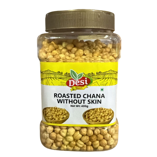 Roasted Channa Without Skin 400g - Desi Touch