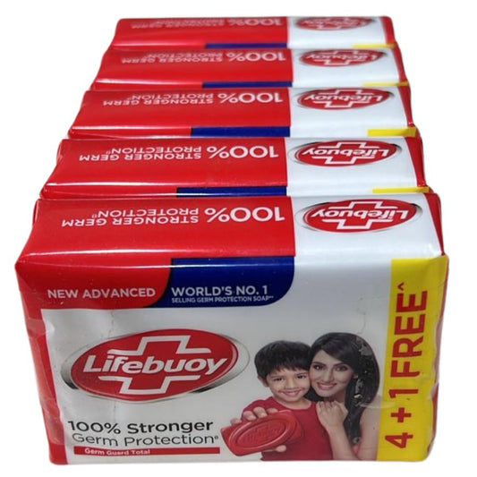 (4+1)* 125g Soap - Lifebuoy