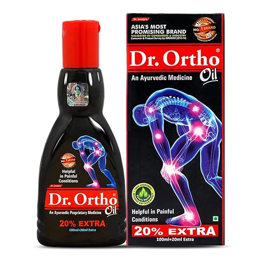 Dr. Ortho Oil An Ayurvedic Medicine Helpful in Painful- 120ml