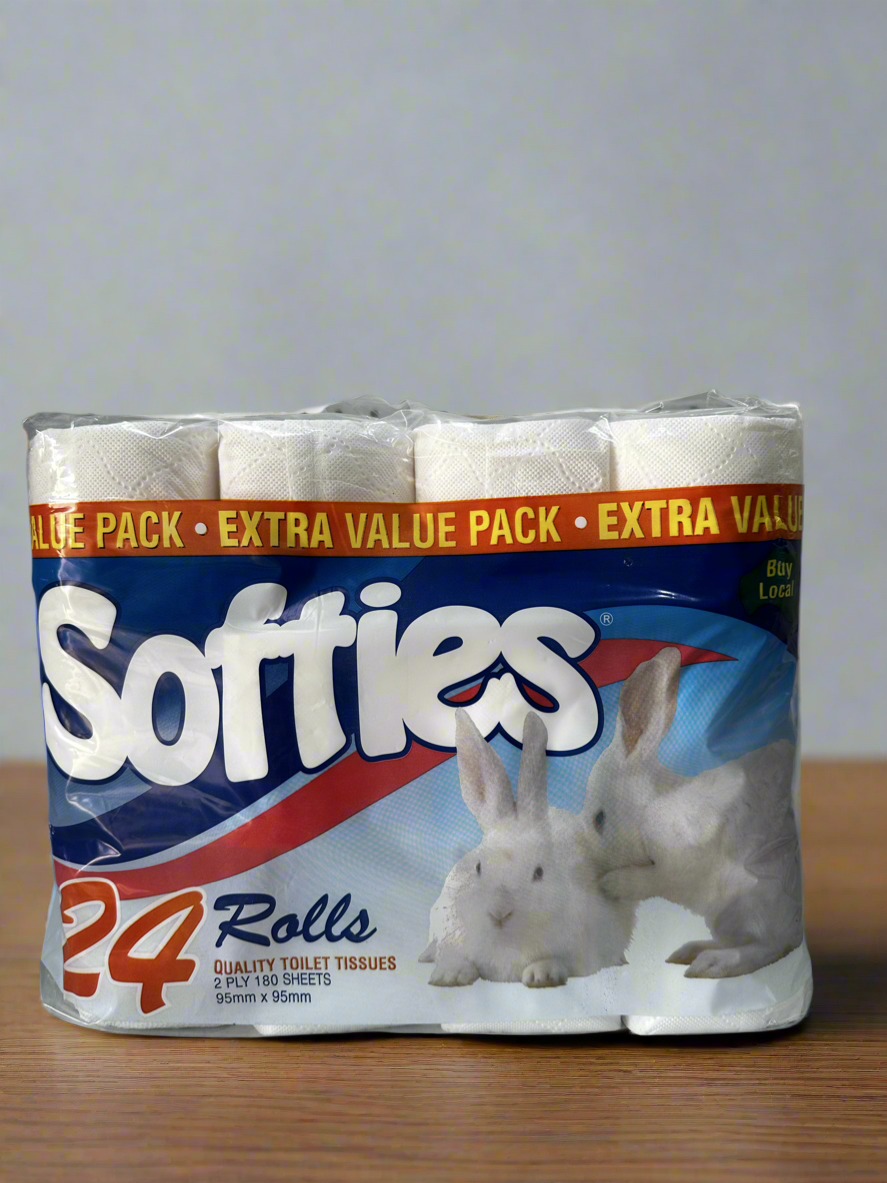 Toilet Tissues 24 Pack - Softies