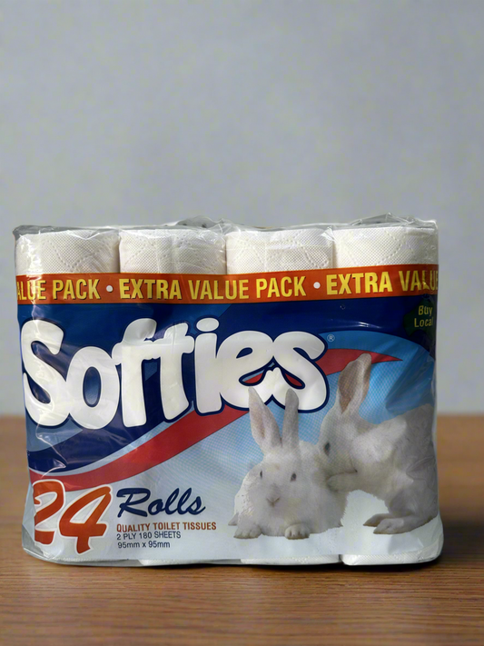 Toilet Tissues 24 Pack - Softies