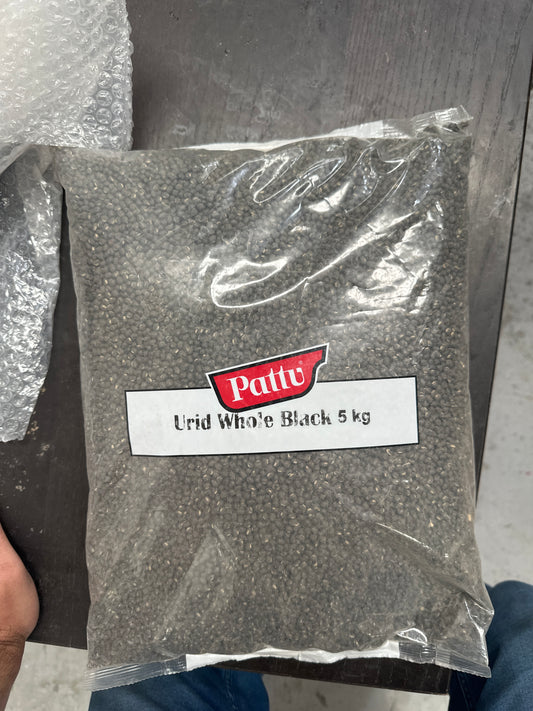 Urid Whole Black 5kg - Pattu